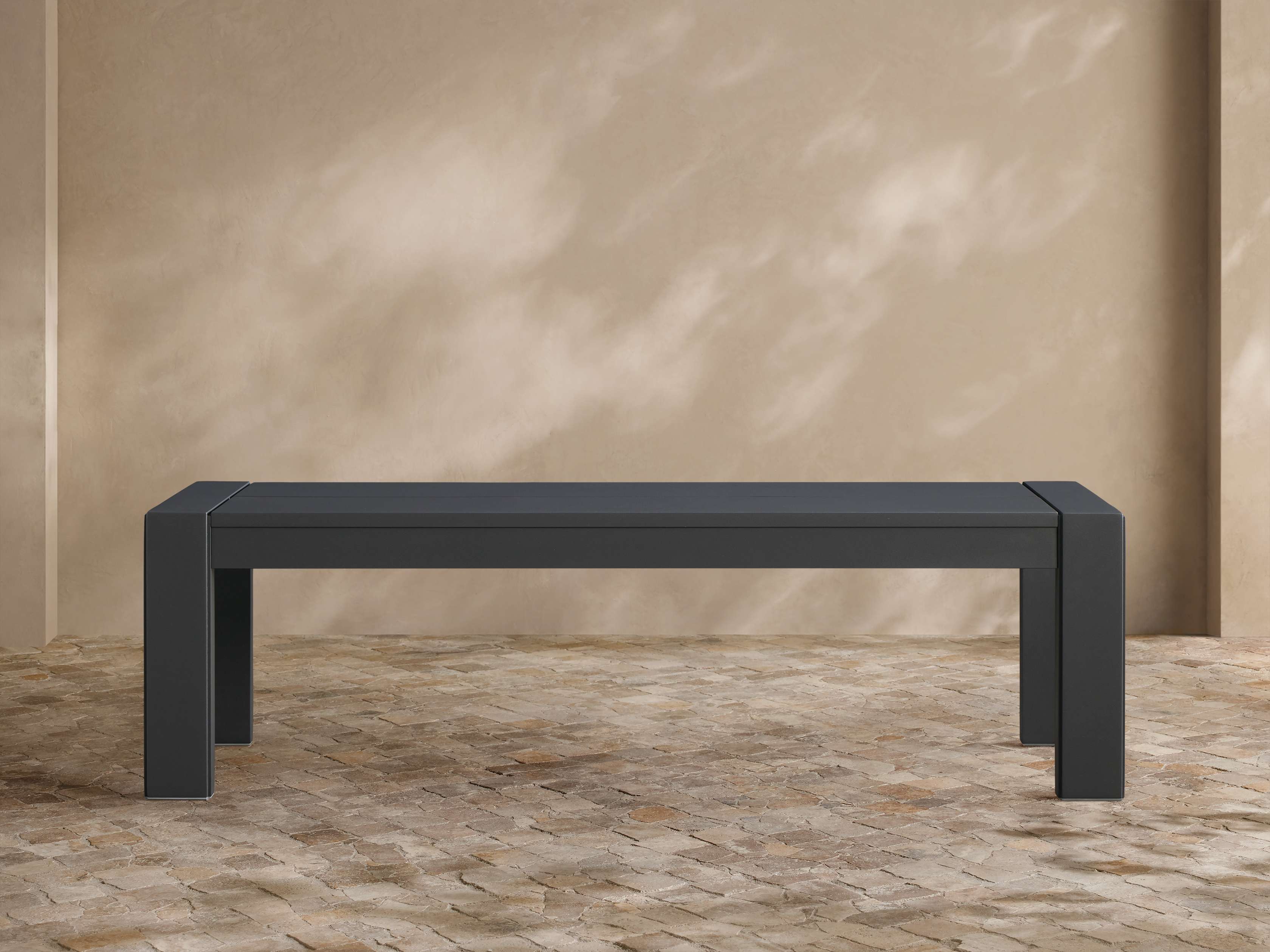 Canyon Outdoor Aluminum Dining Bench