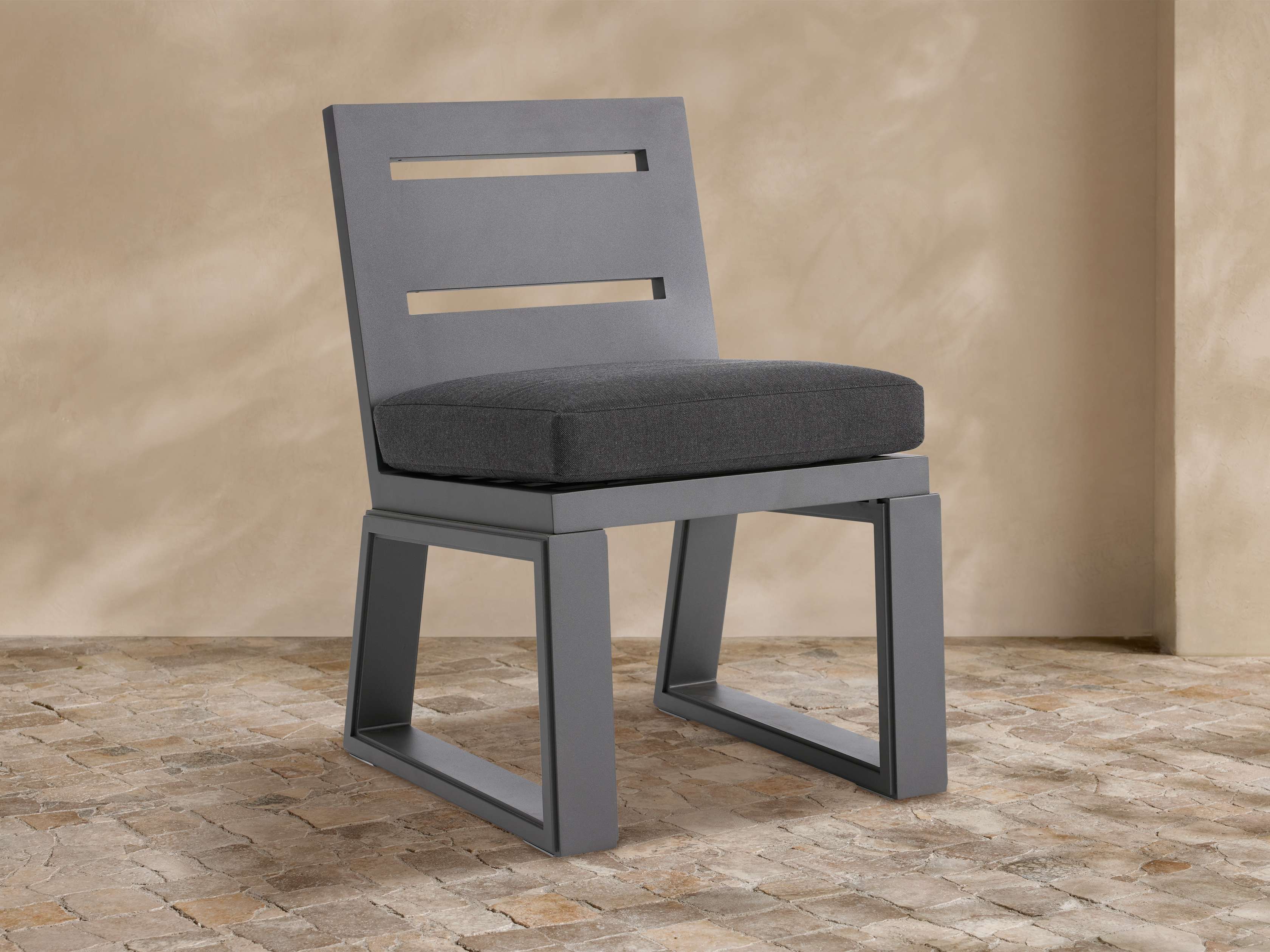 Canyon Outdoor Aluminum Dining Side Chair