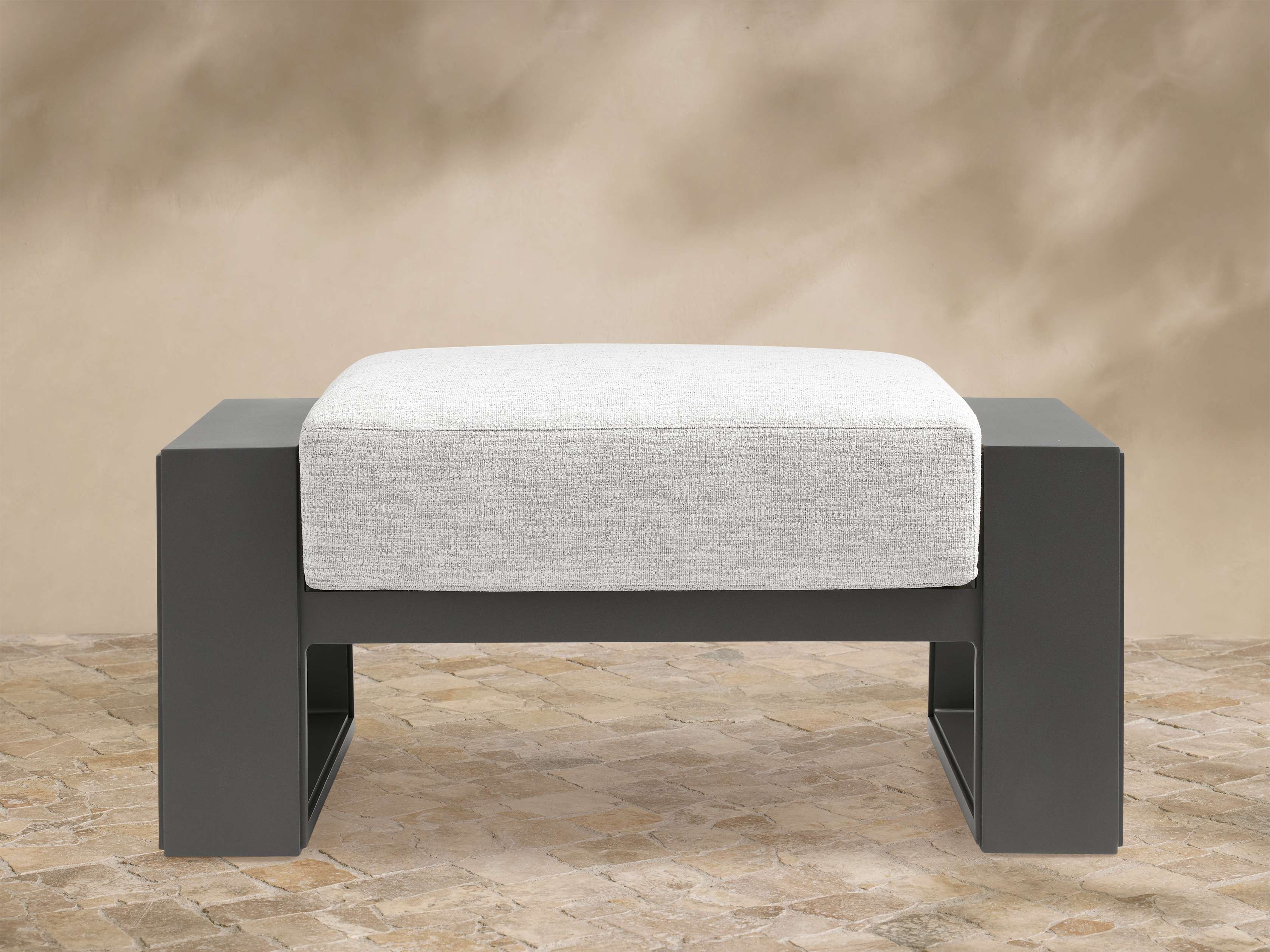 Canyon Outdoor Aluminum Ottoman