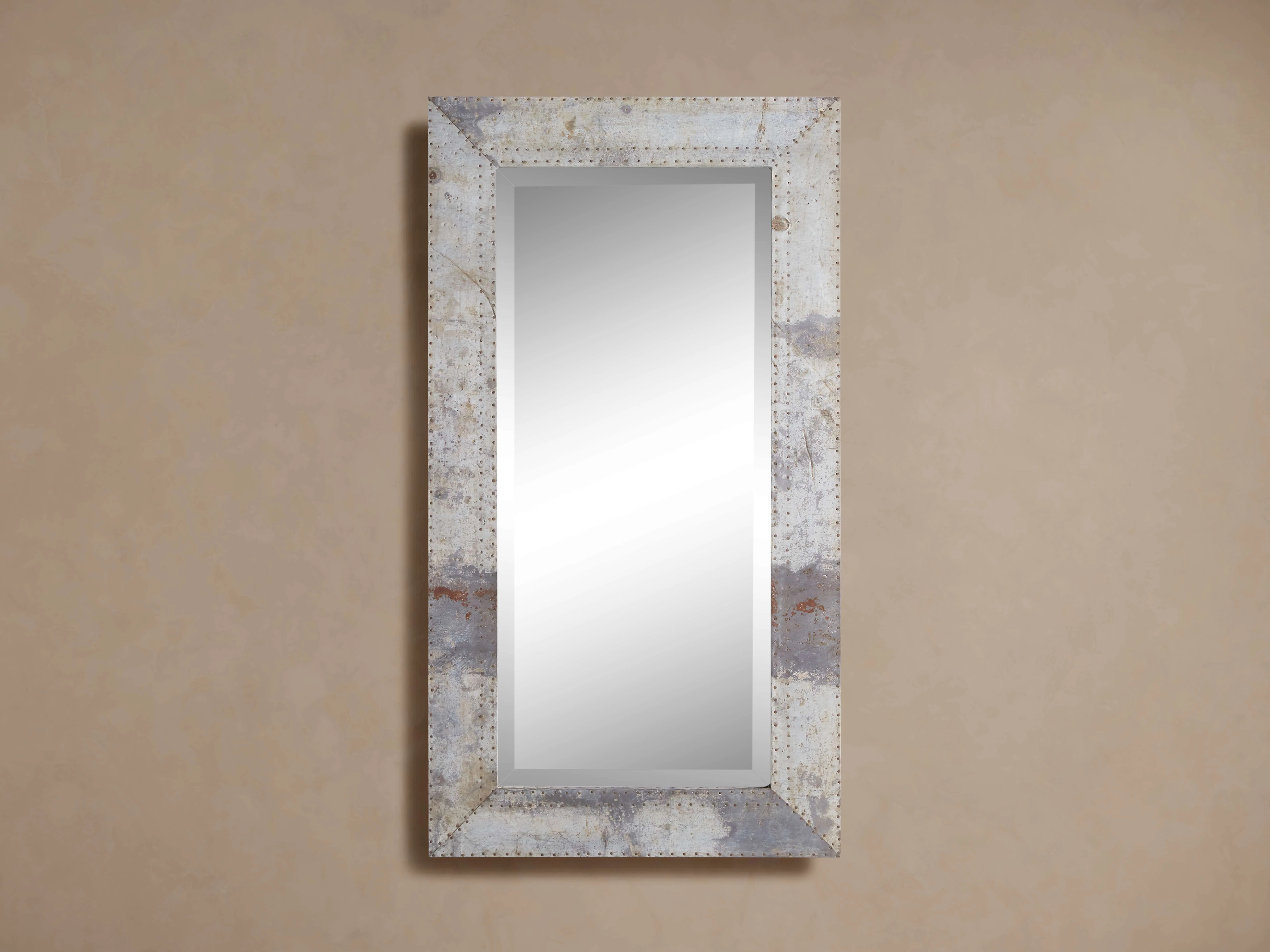 Caspian 48" Wall Mirror in Iron