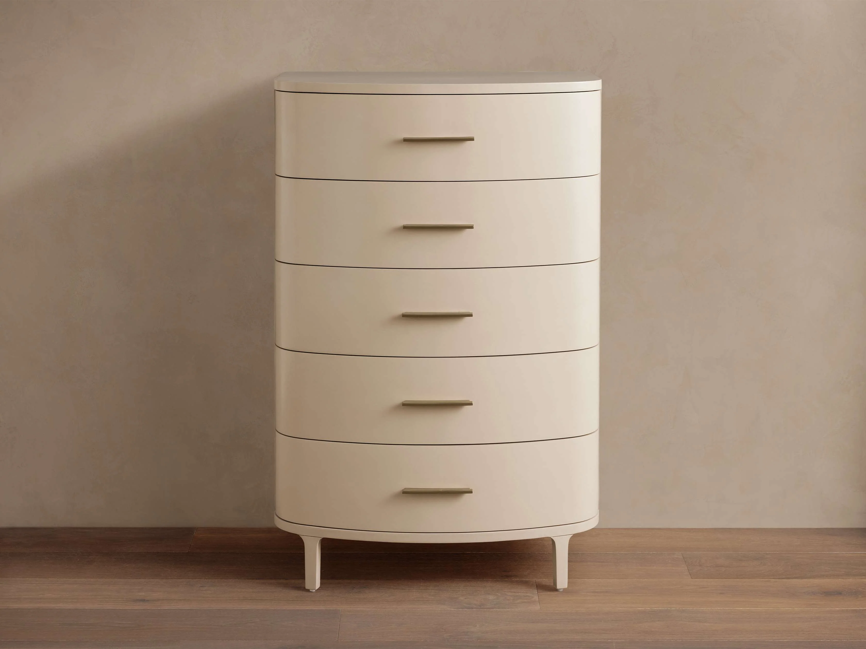 Danny Five-Drawer Dresser in Fumo