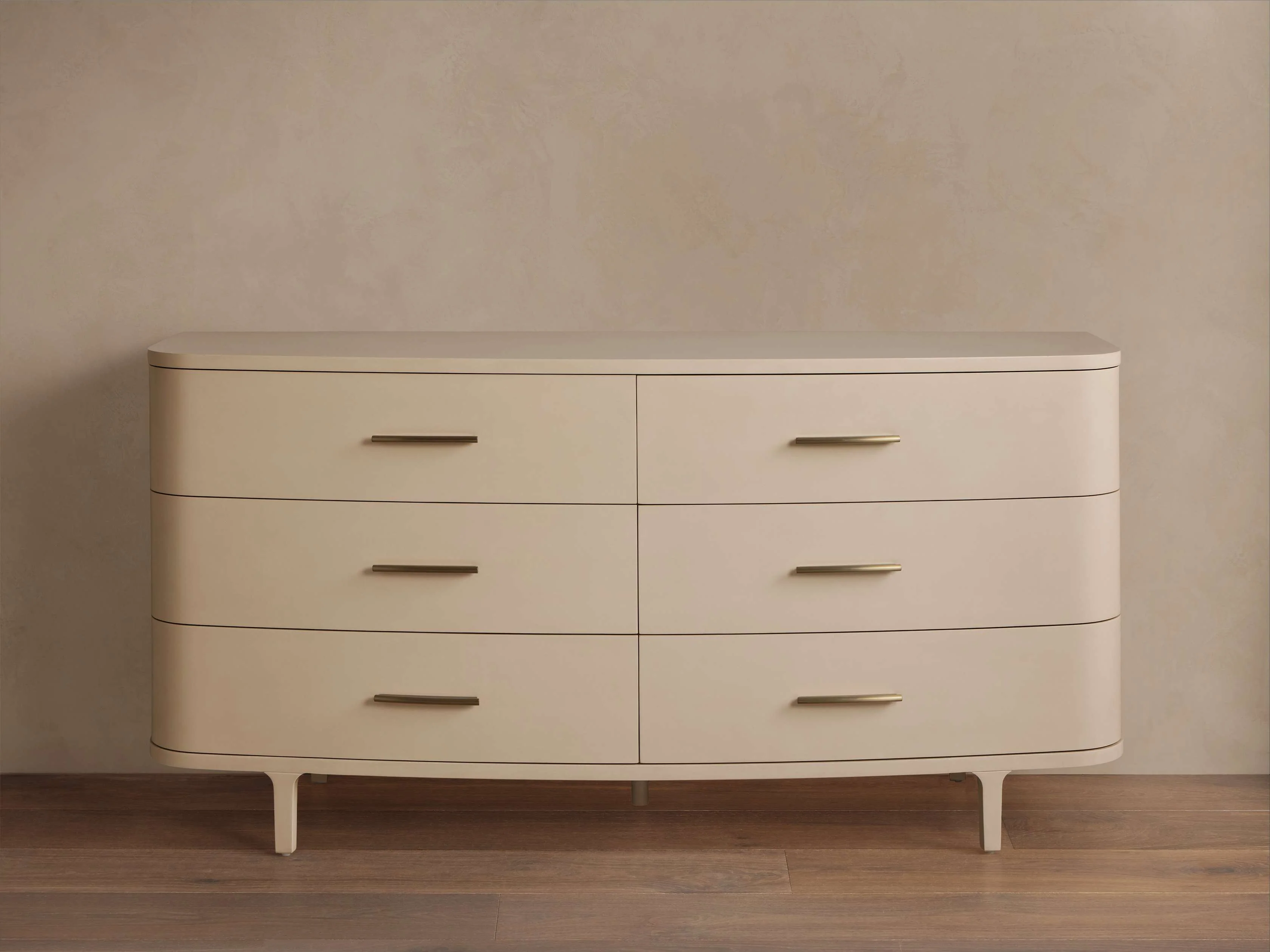 Danny Six-Drawer Dresser in Fumo