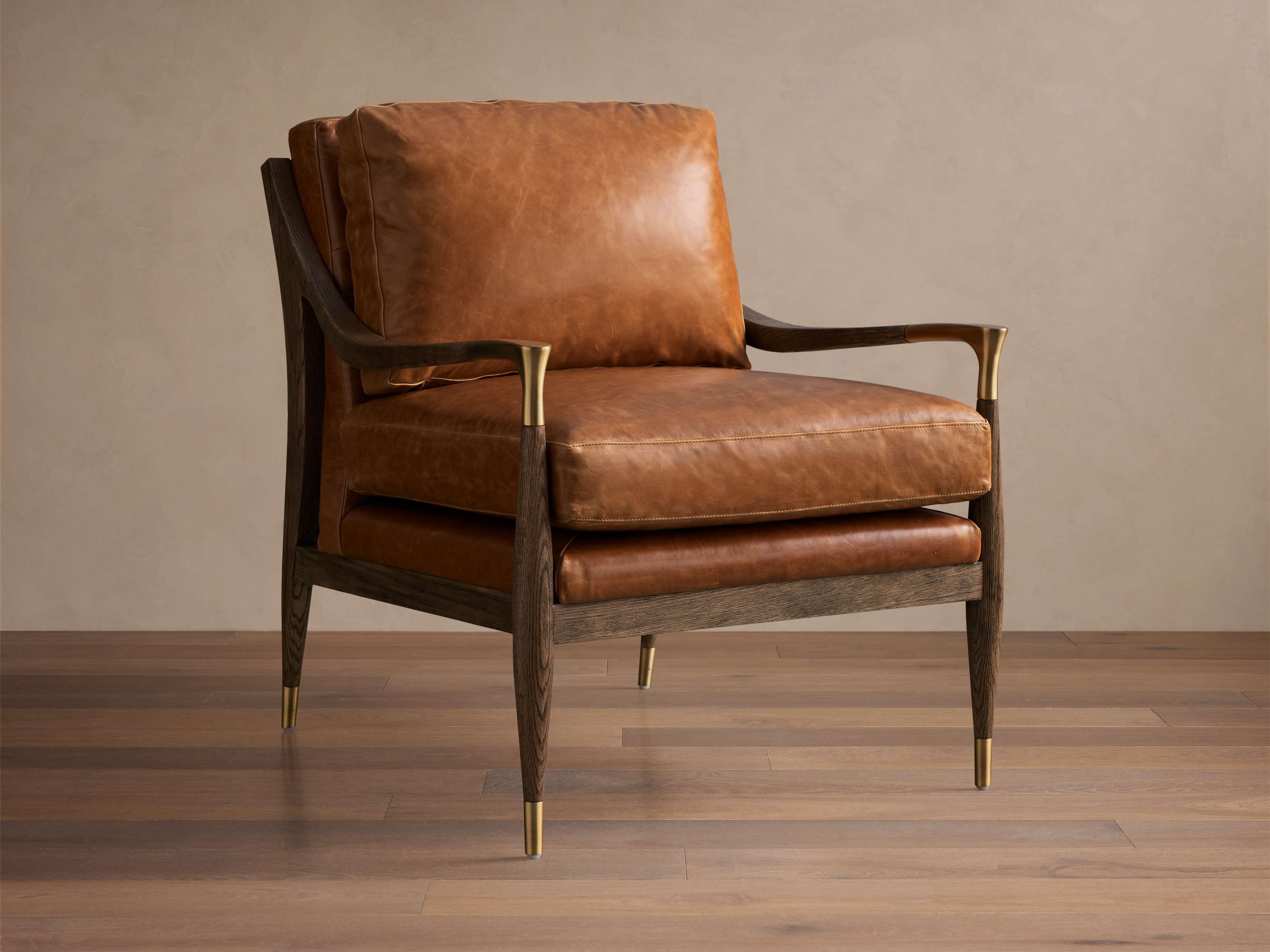 Fisher Leather Chair