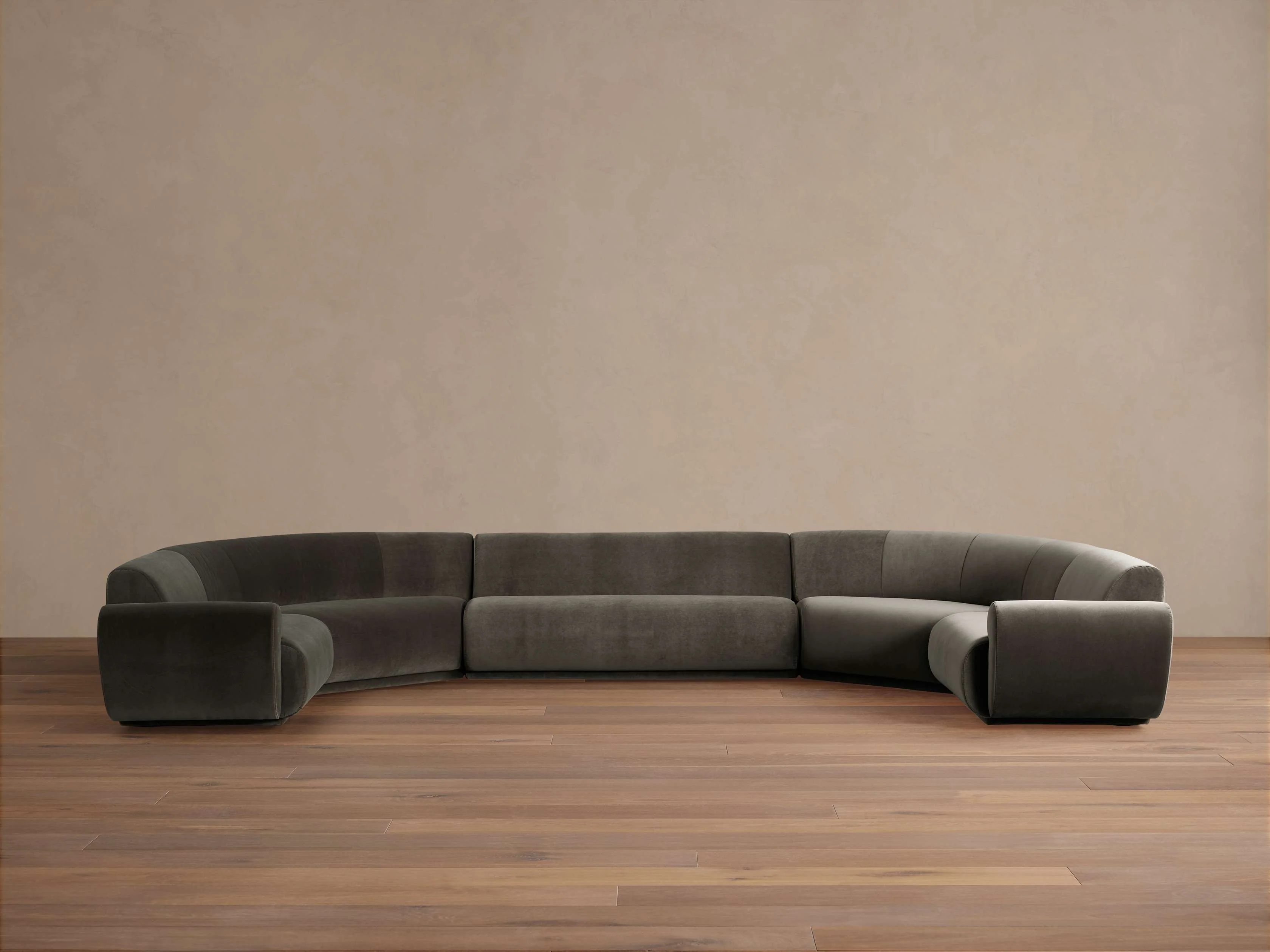 Gianni Five-Piece Curved Sectional