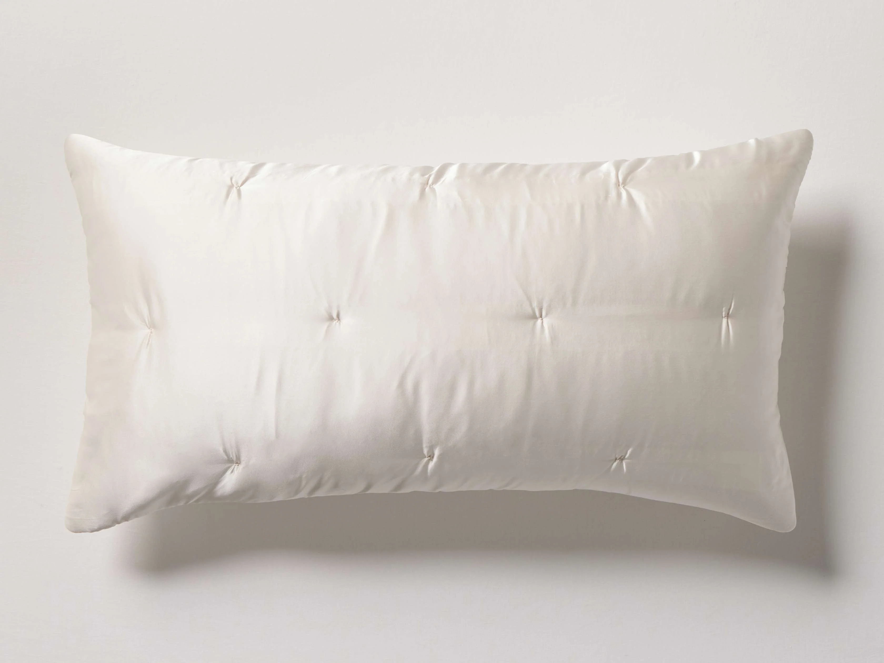 Hand-Tucked Silk Sham