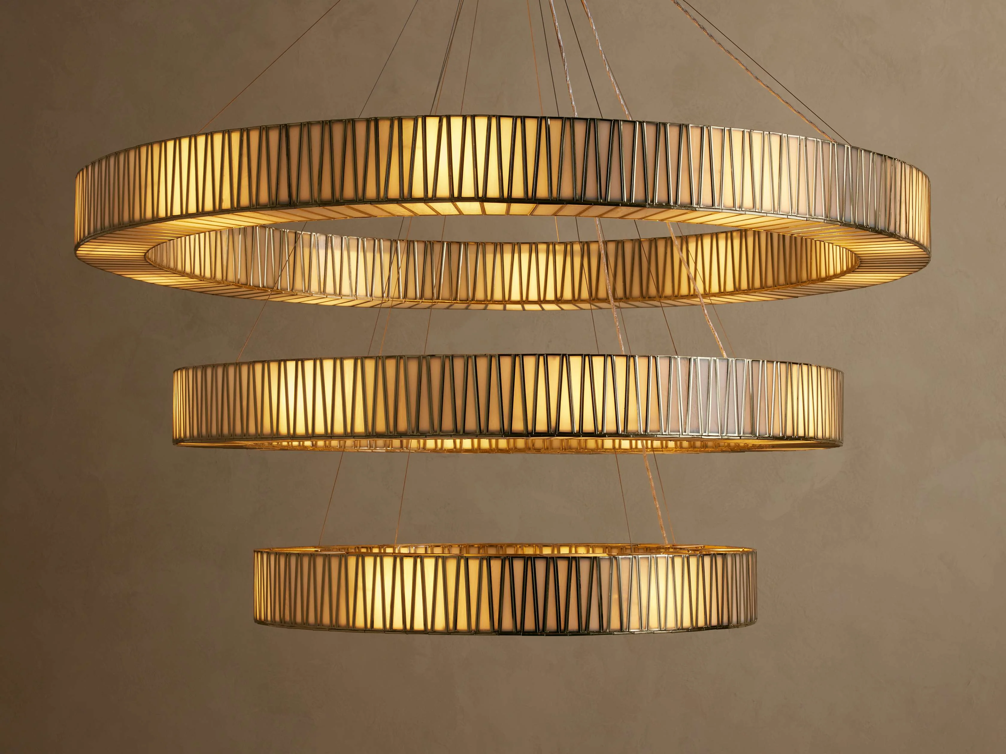 Jeunet 3-Tier Round Chandelier