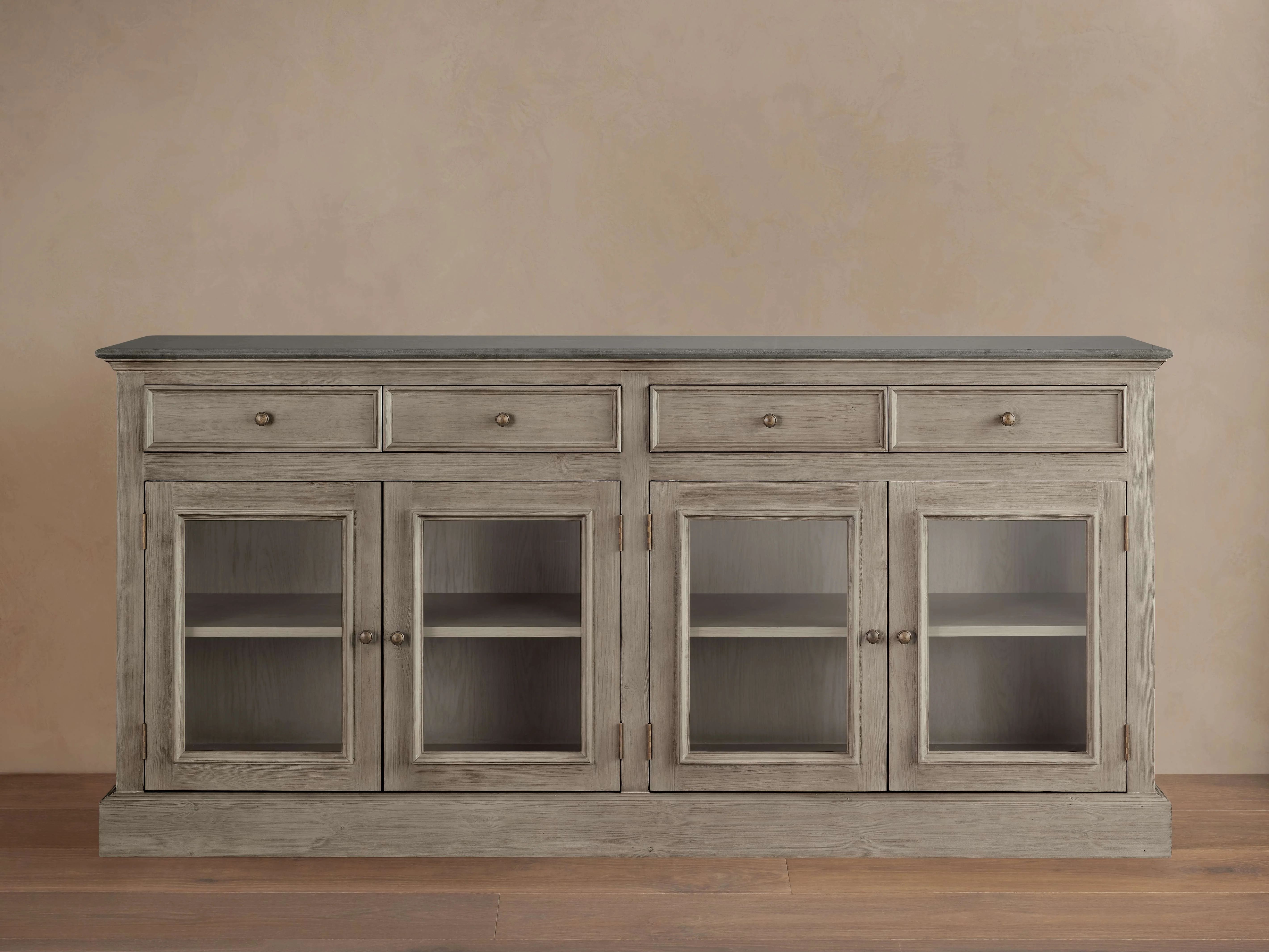 Kensington Glass Buffet in Slate