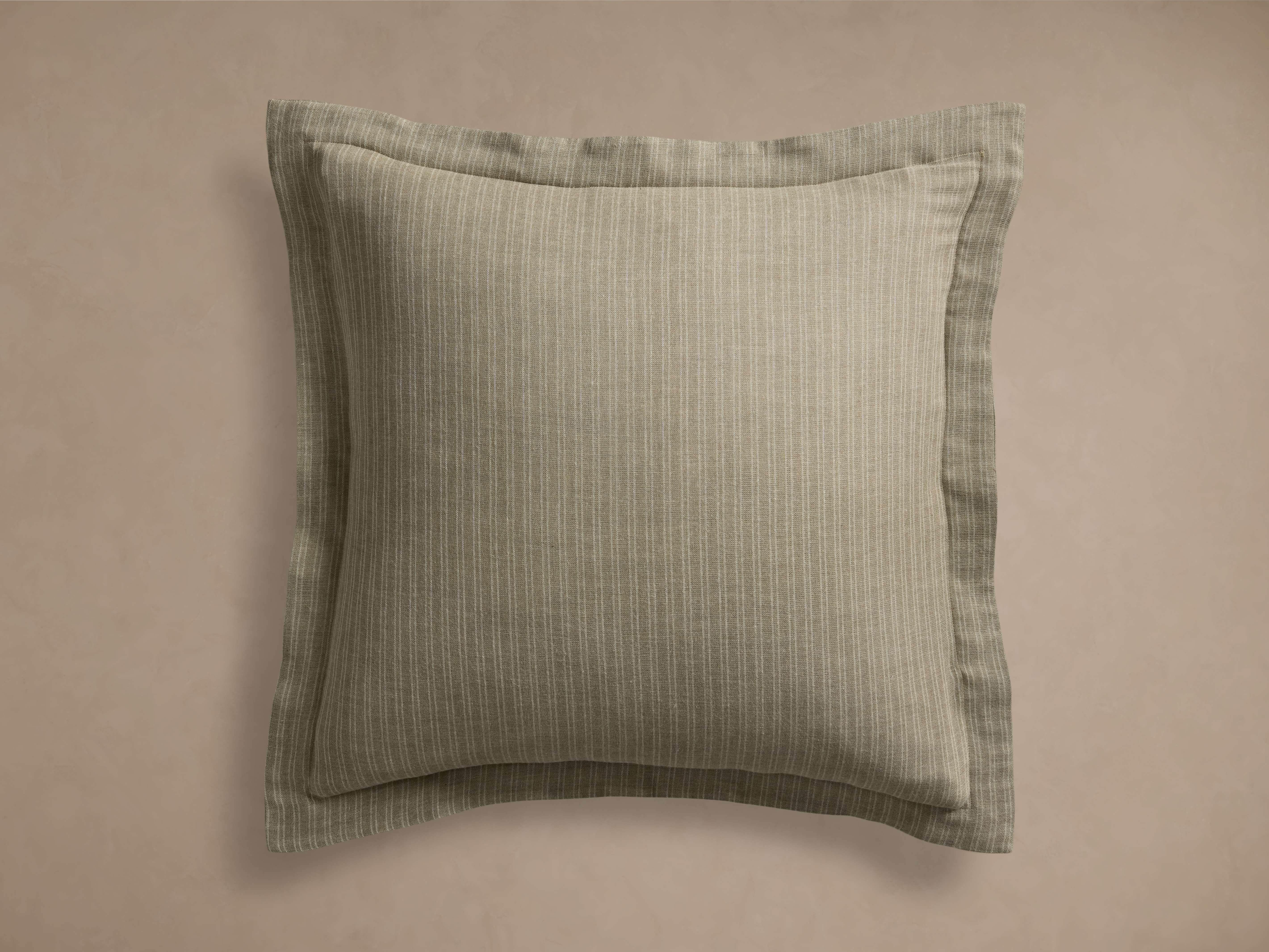 Laviss Stripe Sham in Mink