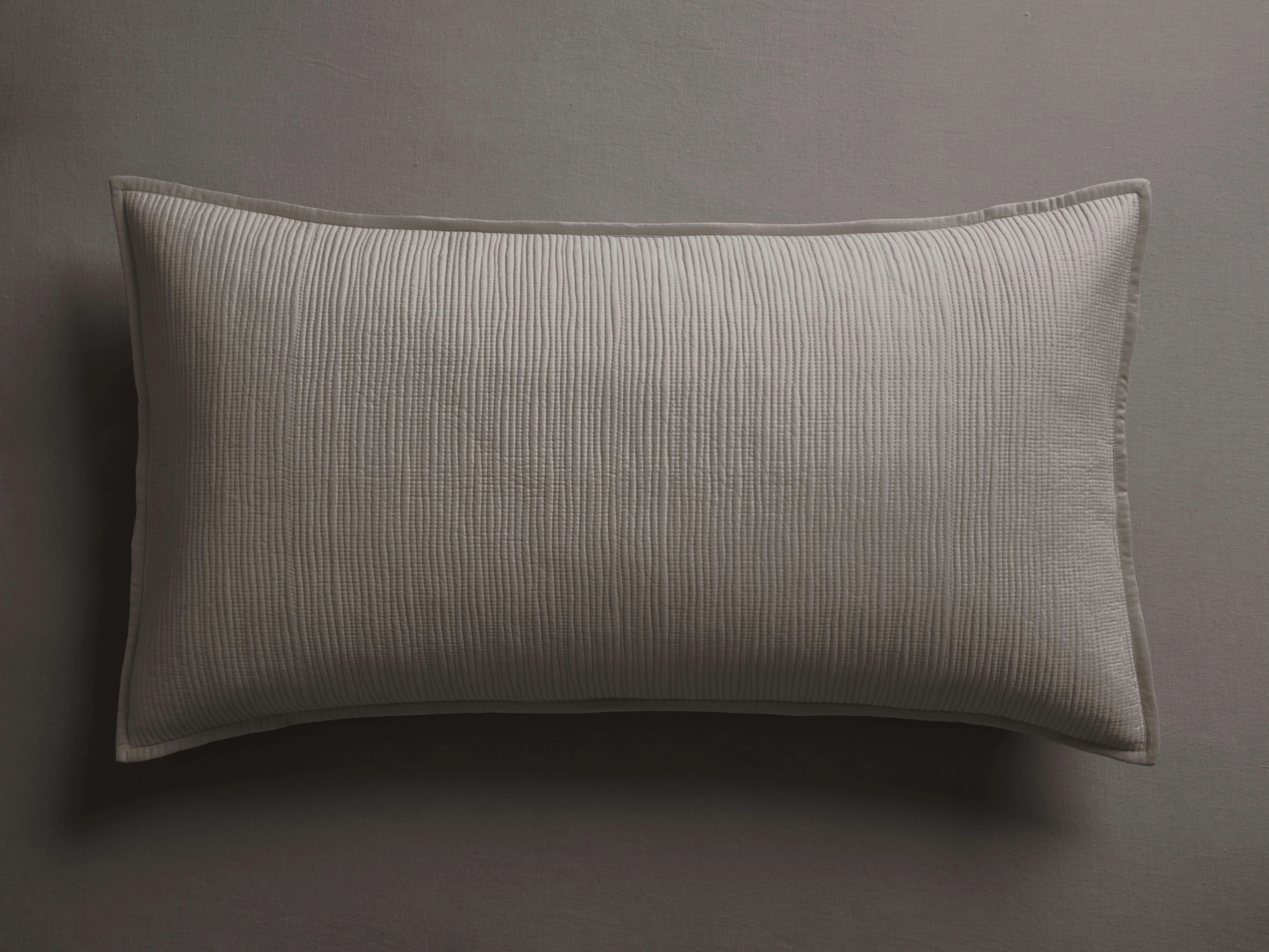 Mira Voile Sham in Mink