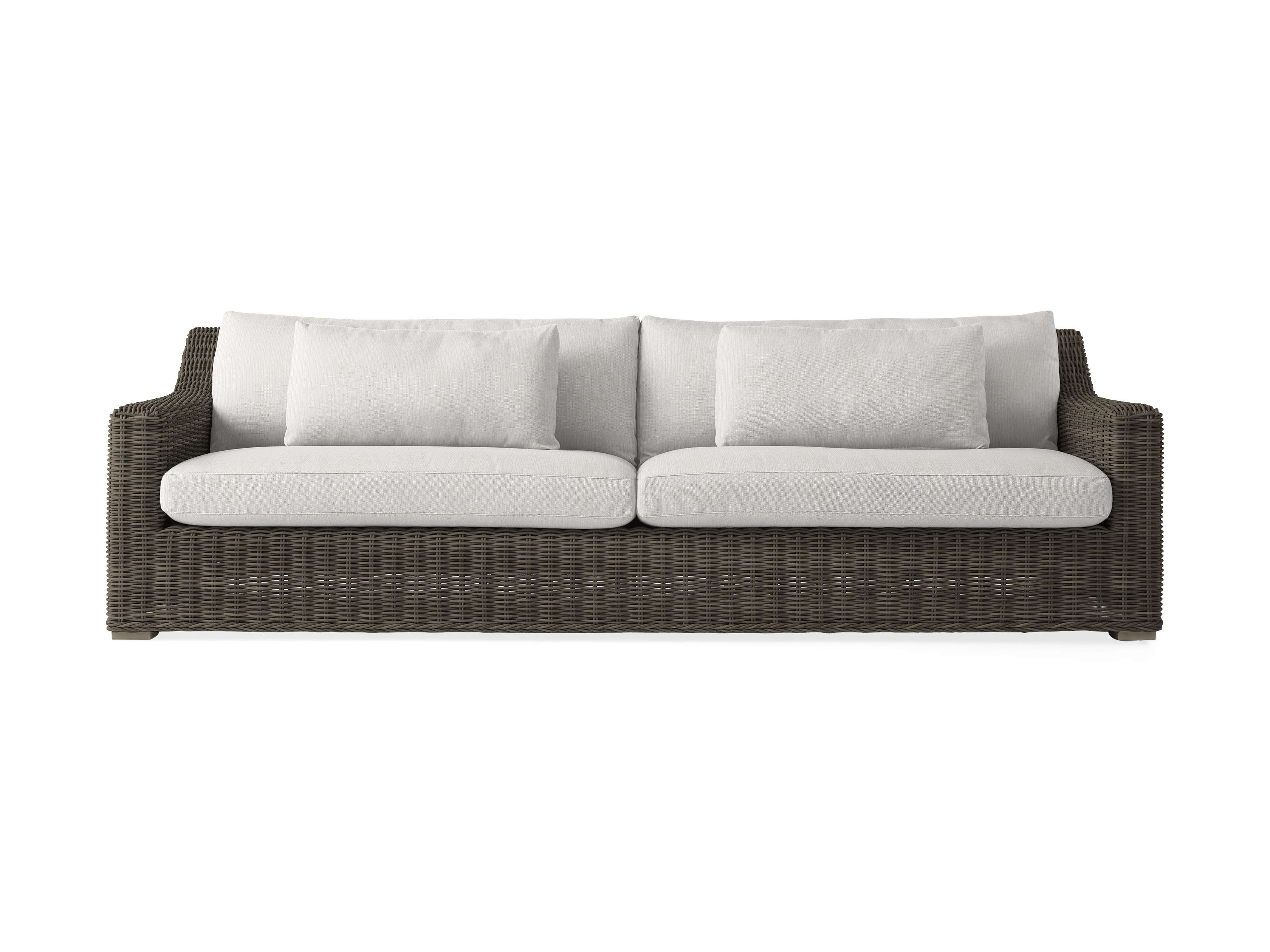 Montauk Outdoor Sofa in Dry Bark