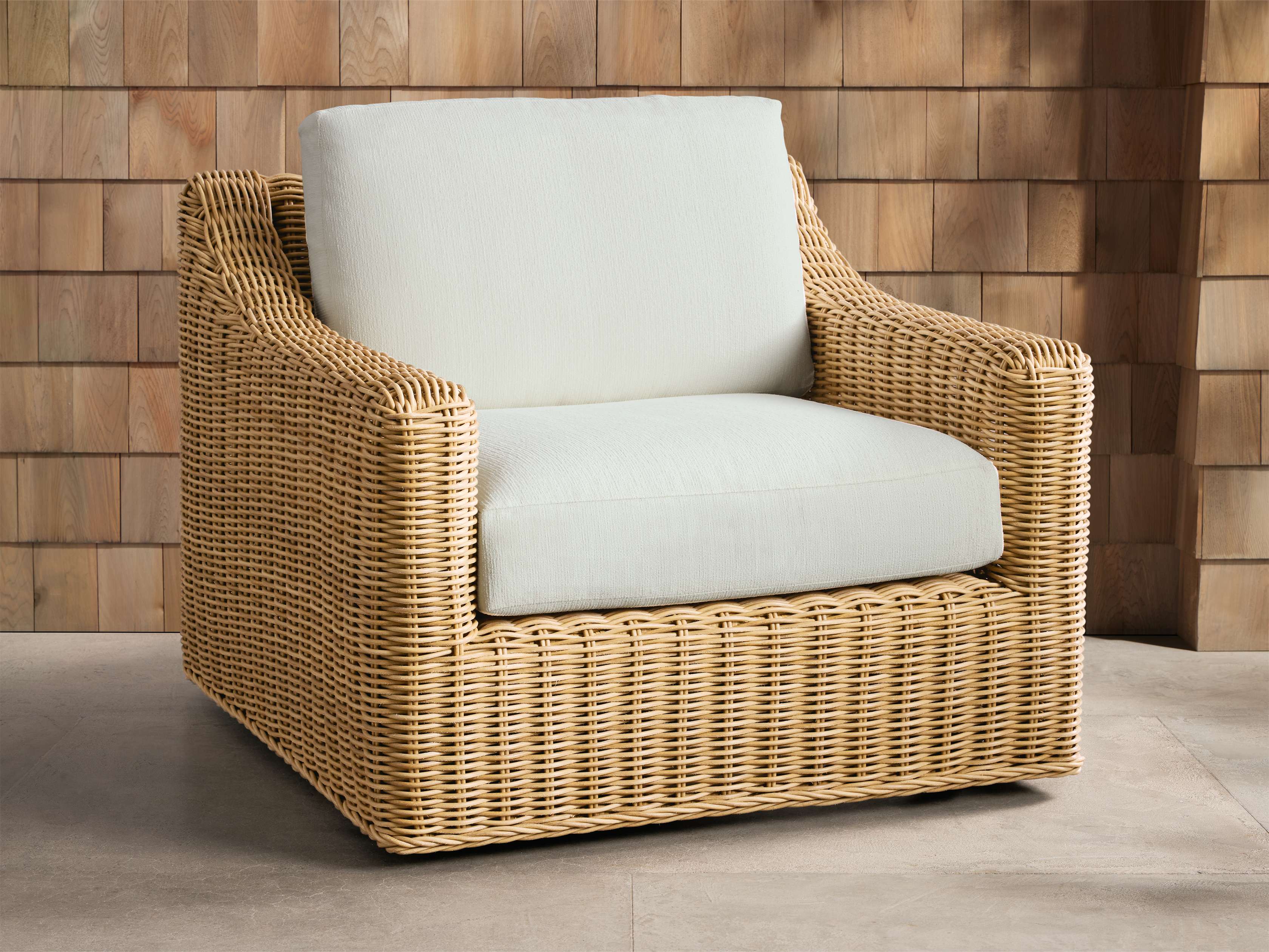 Montauk Outdoor Swivel Chair