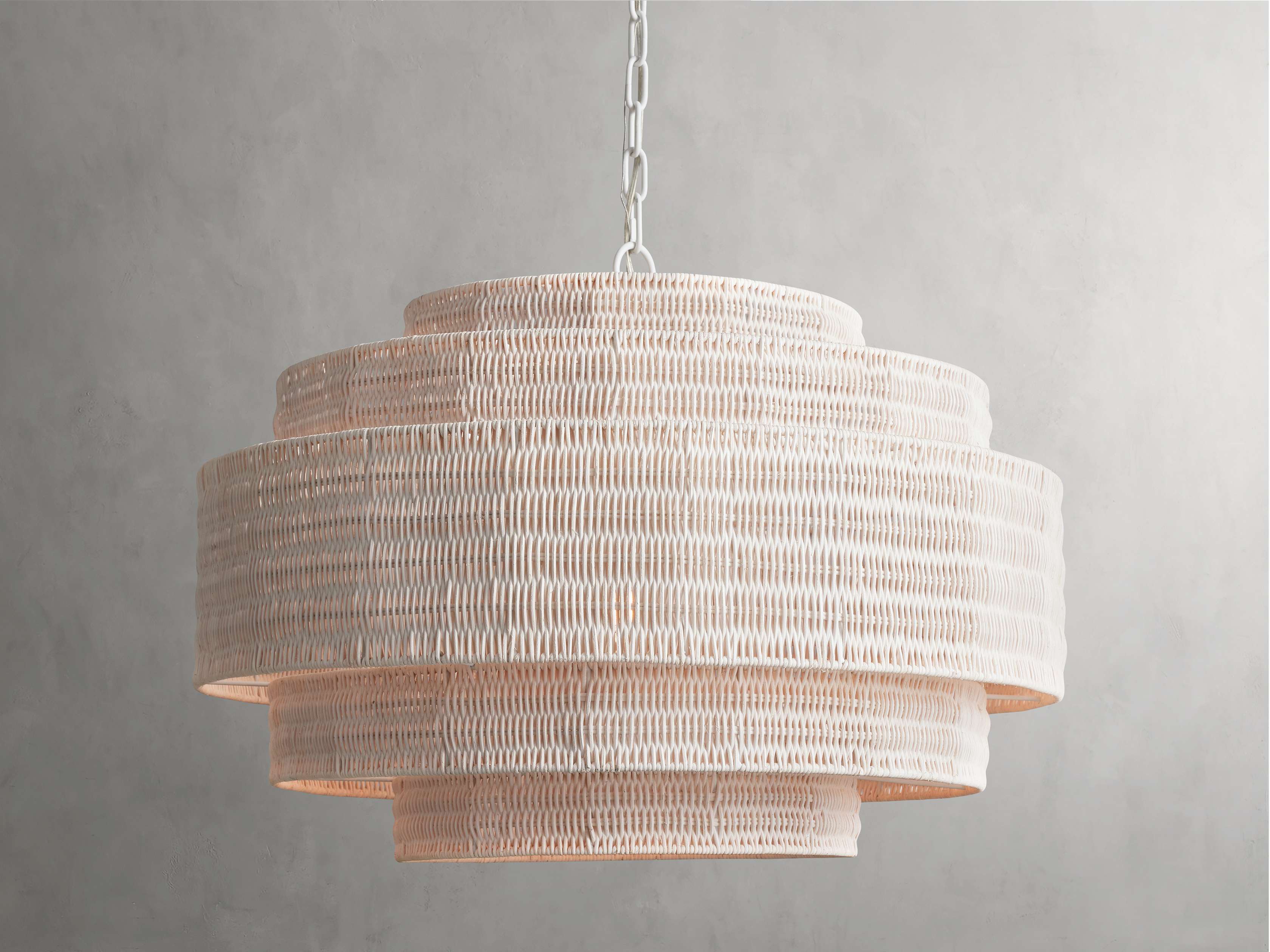 Paloma 28" Chandelier in White
