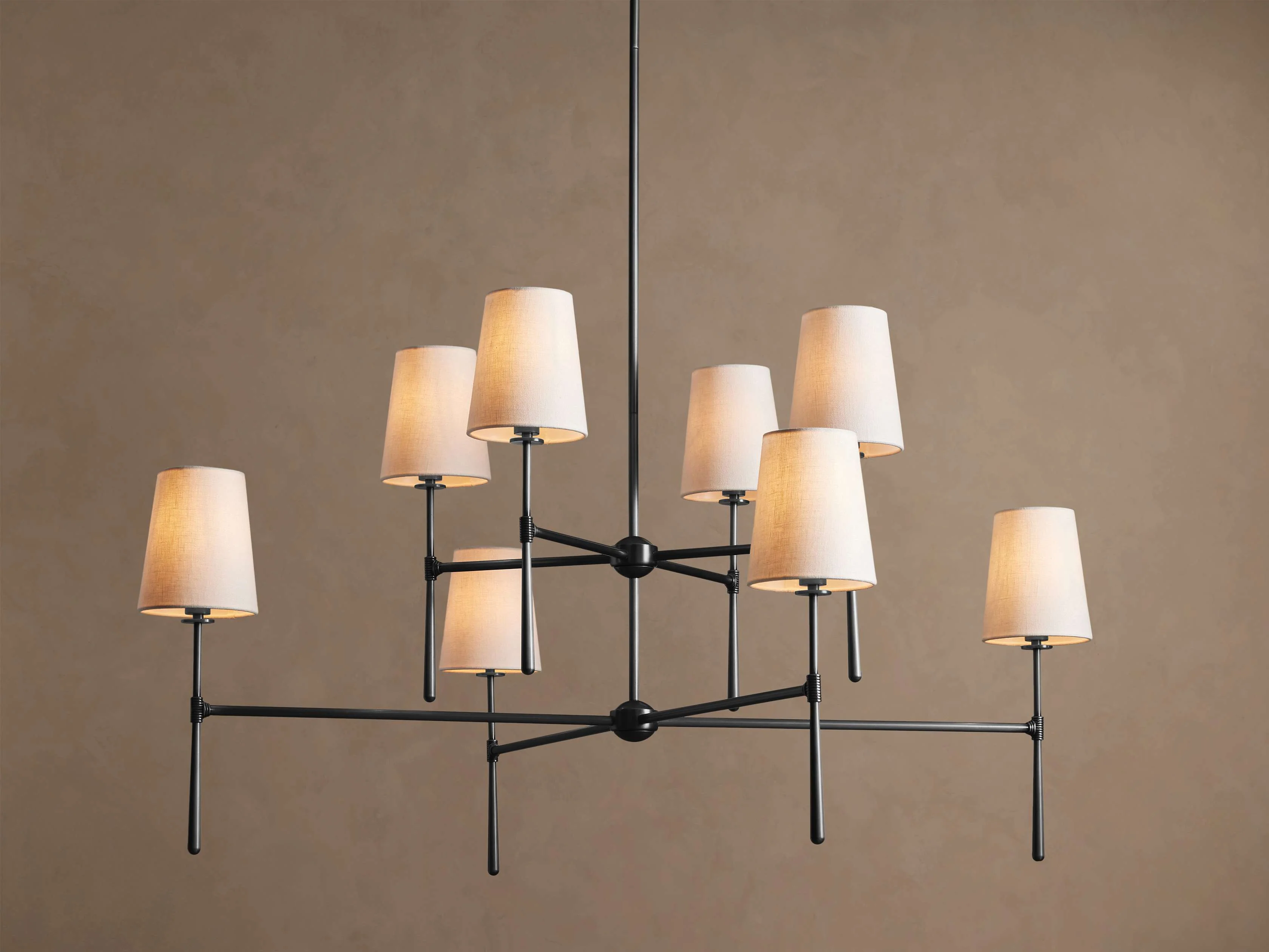 Rhodes Chandelier in Bronze