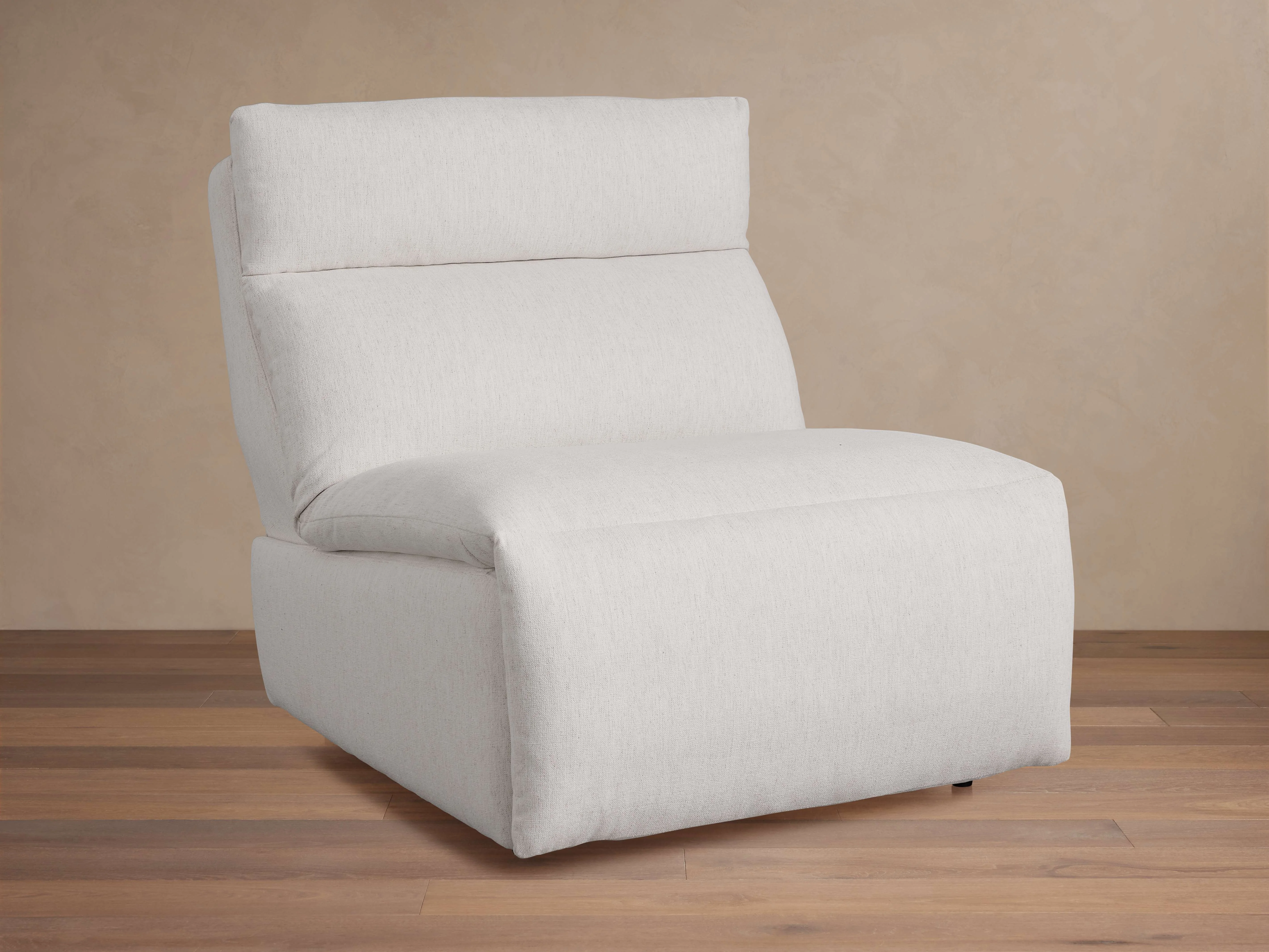 Rowland Tailored High-Back Armless Motion Recliner