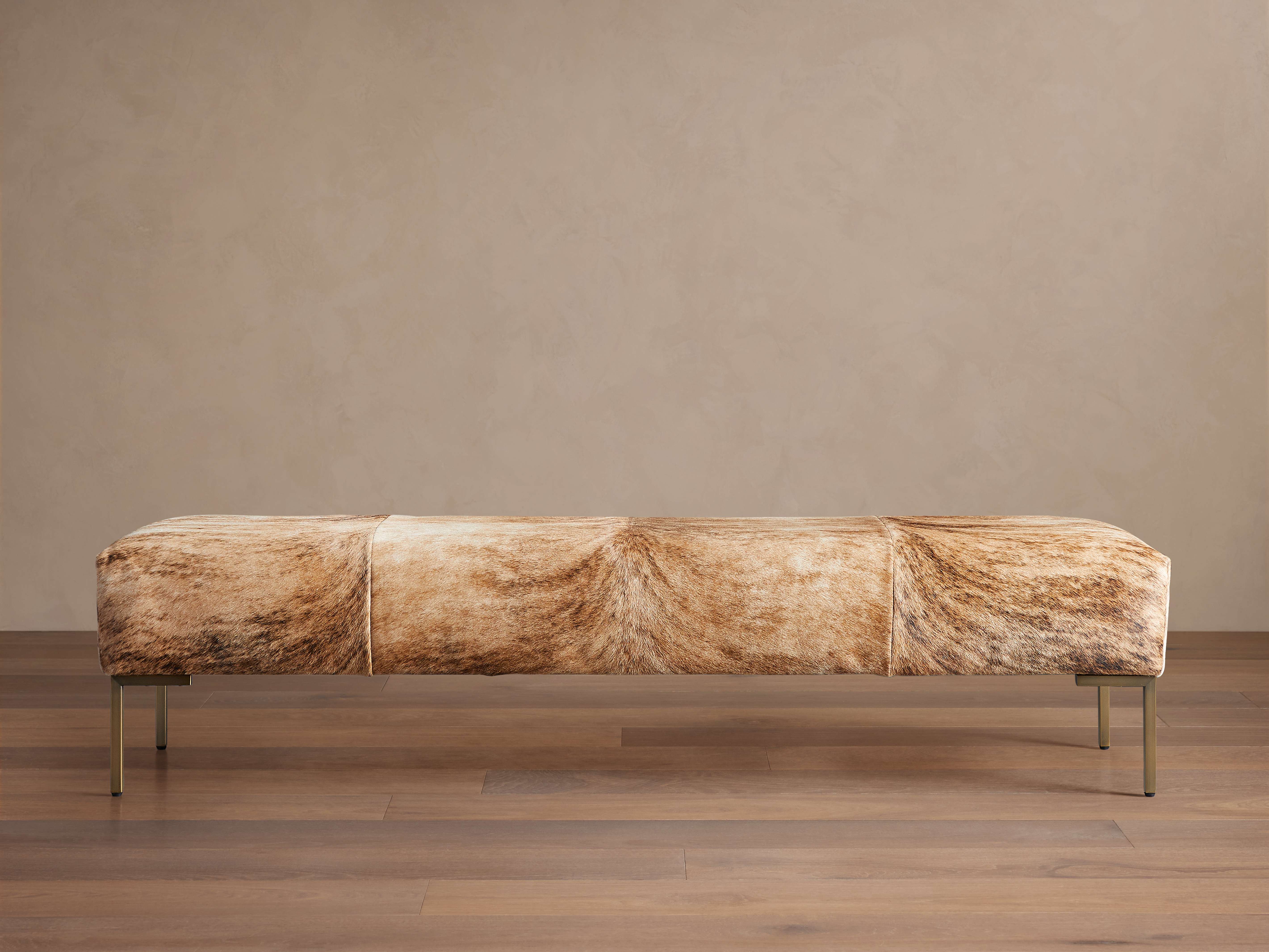 Tilton Hair on Hide Bench