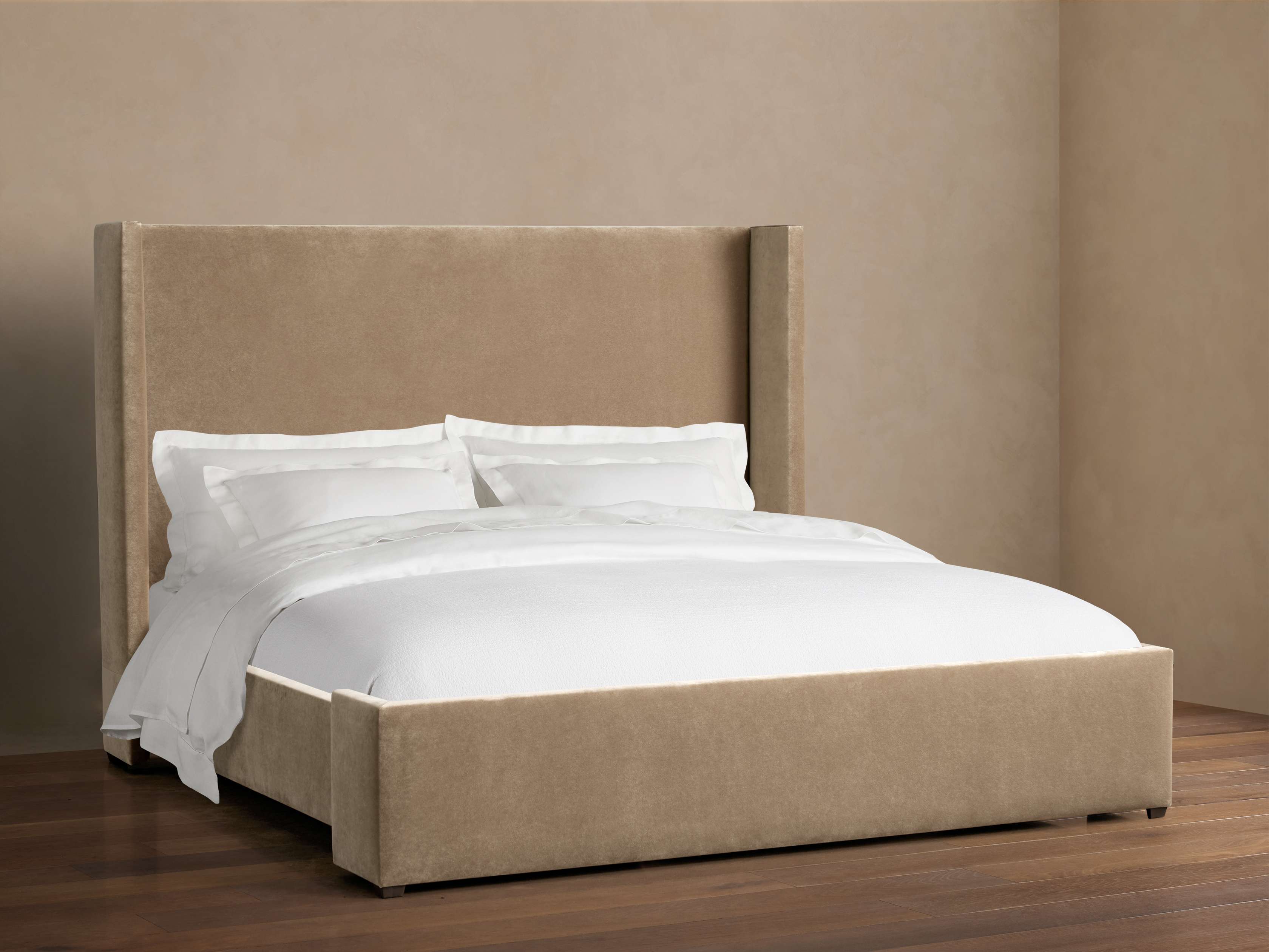 Wyller Bed in Banks Taupe